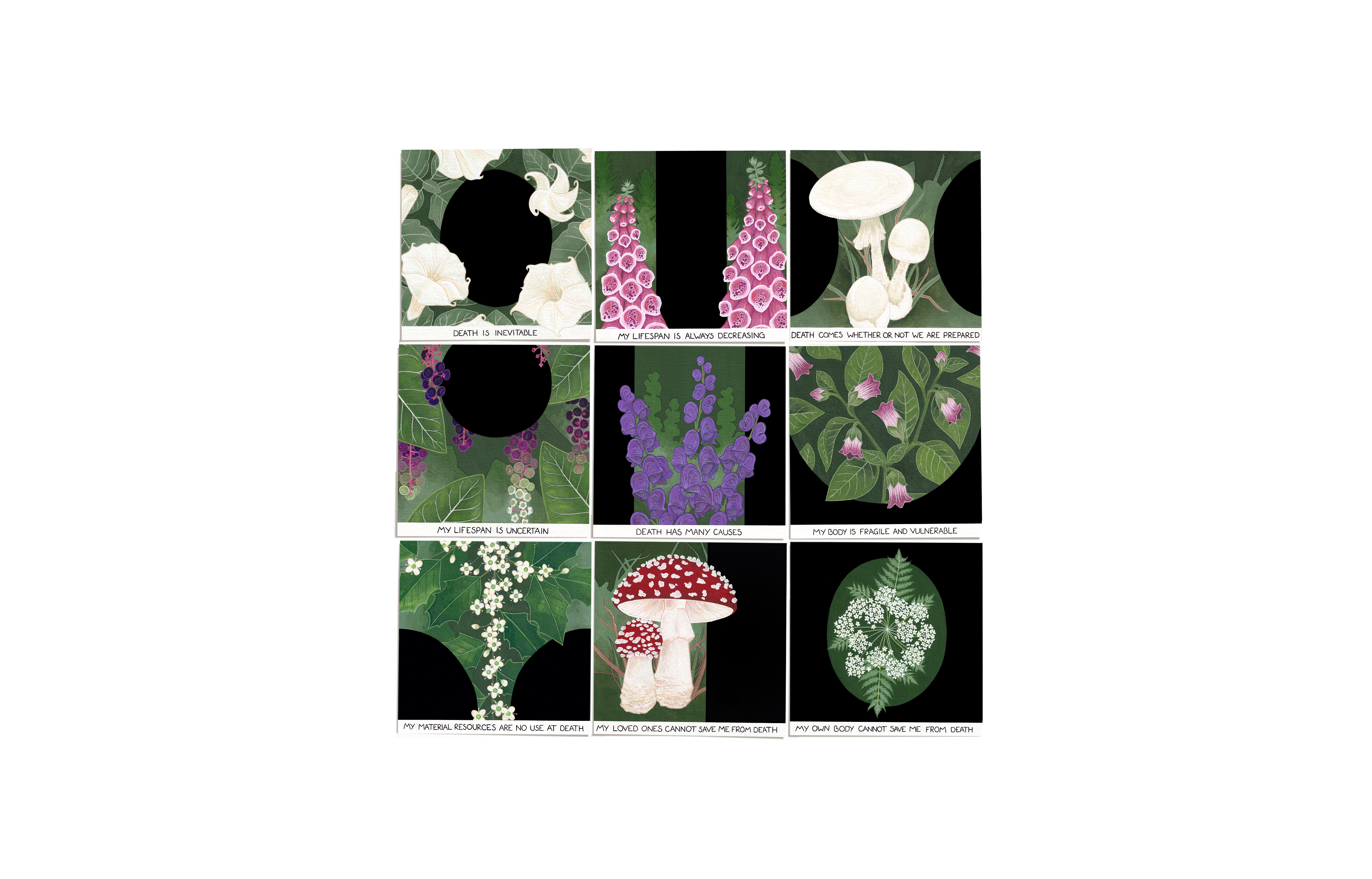 Death Meditation Card Set