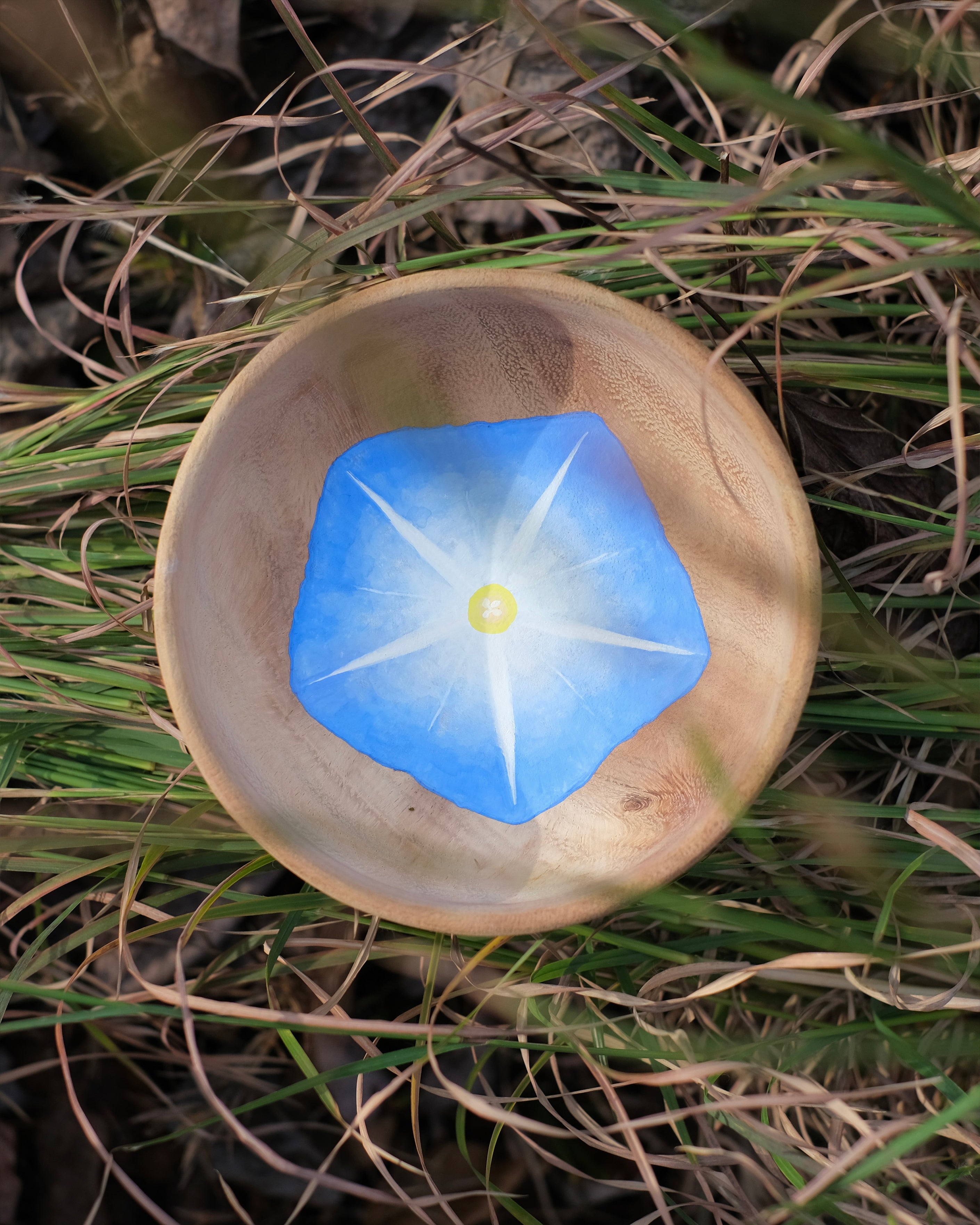 Morning Glory Altar Bowl