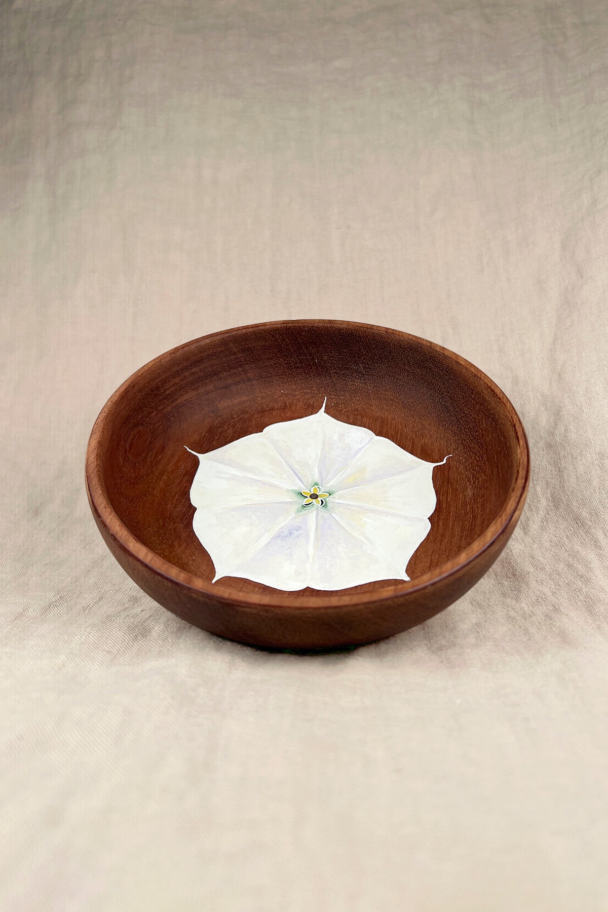 Datura Painted Altar Bowl B