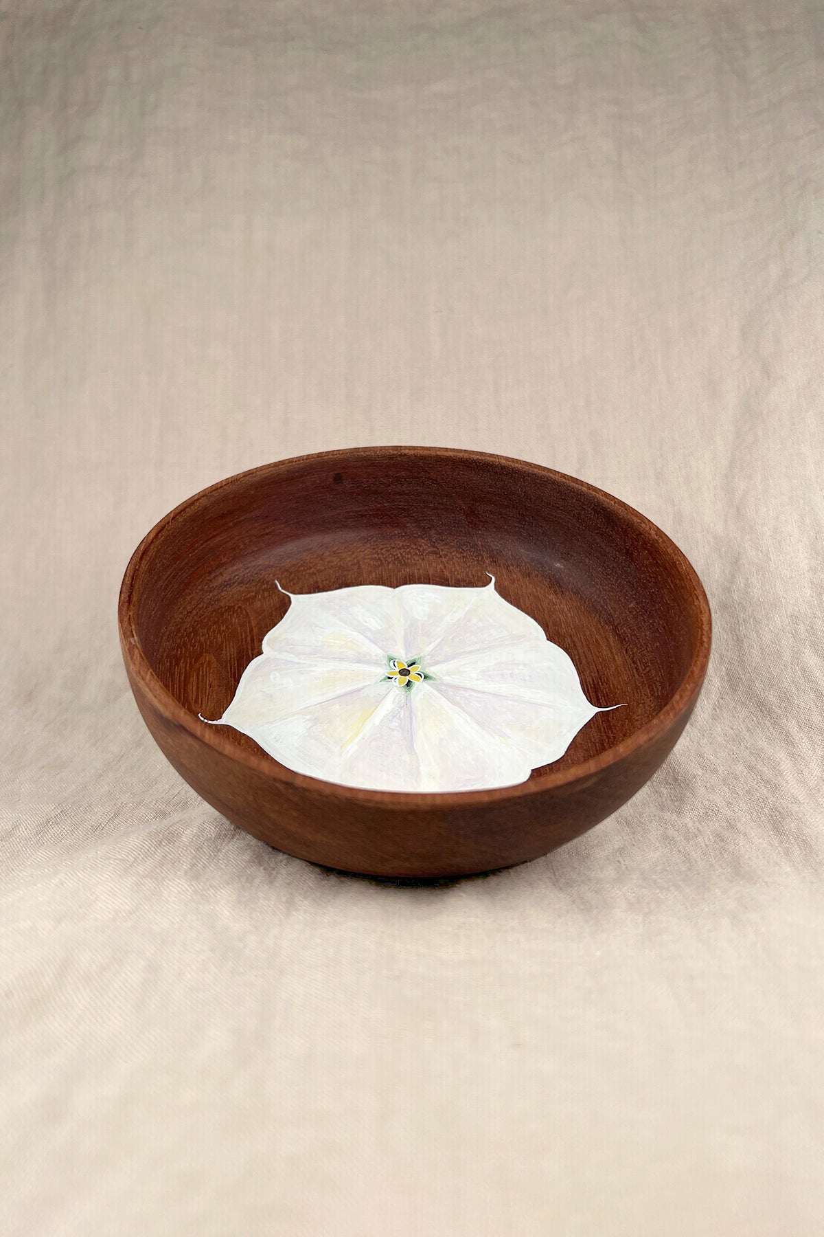 Datura Painted Altar Bowl C