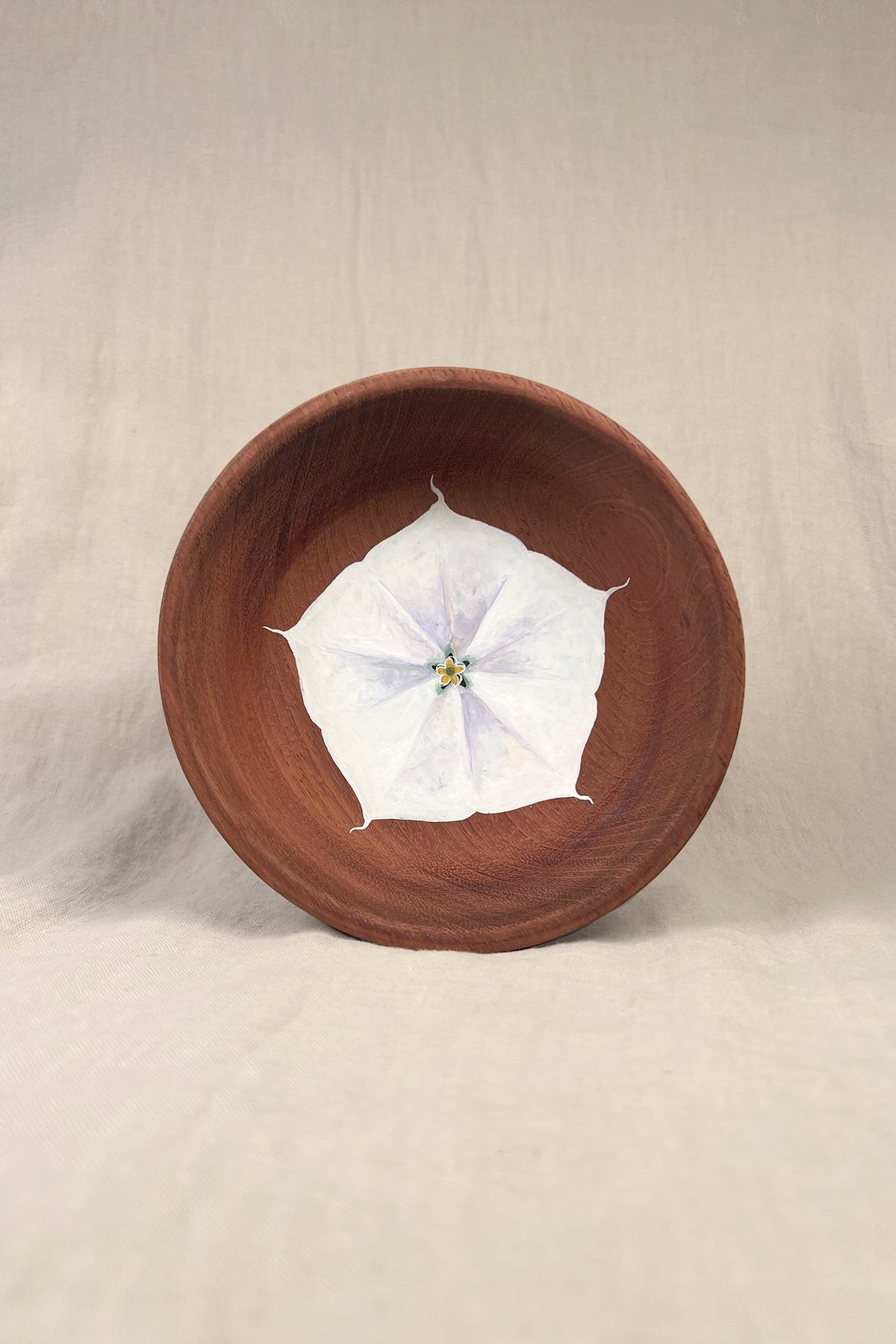 Datura Painted Altar Bowl E